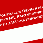 Utah Football's Devin Kaufusi gets an NIL deal with JAM Skateboards.