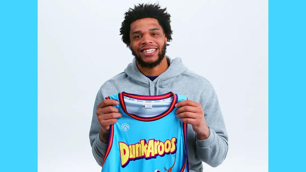 Miles Bridges announces the first-ever All-DUNKaroos college basketball team. | Photo courtesy of General Mills