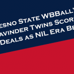 Fresno State Women's Basketball players Haley and Hanna Cavinder score two deals as the NIL era begins.