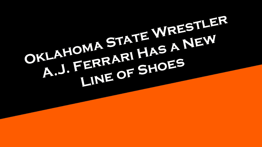 Oklahoma State wrestler A.J. Ferrari gets a new line of signature shoes in NIL deal with NEARFALL.