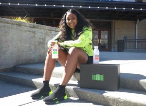 North Carolina Basketball's Deja Kelly becomes an investor and a brand ambassador for hydration brand, BARCODE | Image courtesy of BARCODE