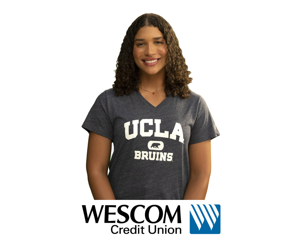 UCLA star softball player Maya Brady gets an NIL partnership with Wescom Credit Union. | Image courtesy of Wescom