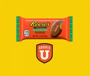 12 college football student-athletes with the last name of "Reese" become members of the "Reese's University" team. | Image courtesy of Hershey