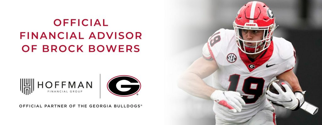Hoffman Financial Group becomes the Official Financial Advisor of Brock Bowers. | Image courtesy of Hoffman Financial Group